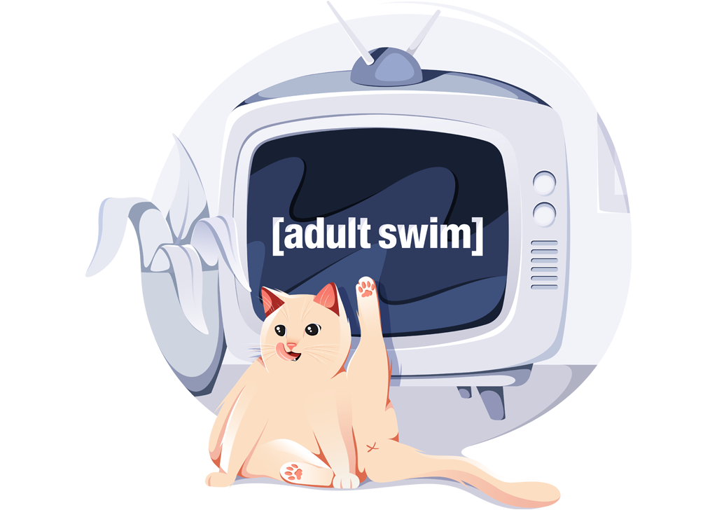 Adult Swim streamen in Nederland illustratie