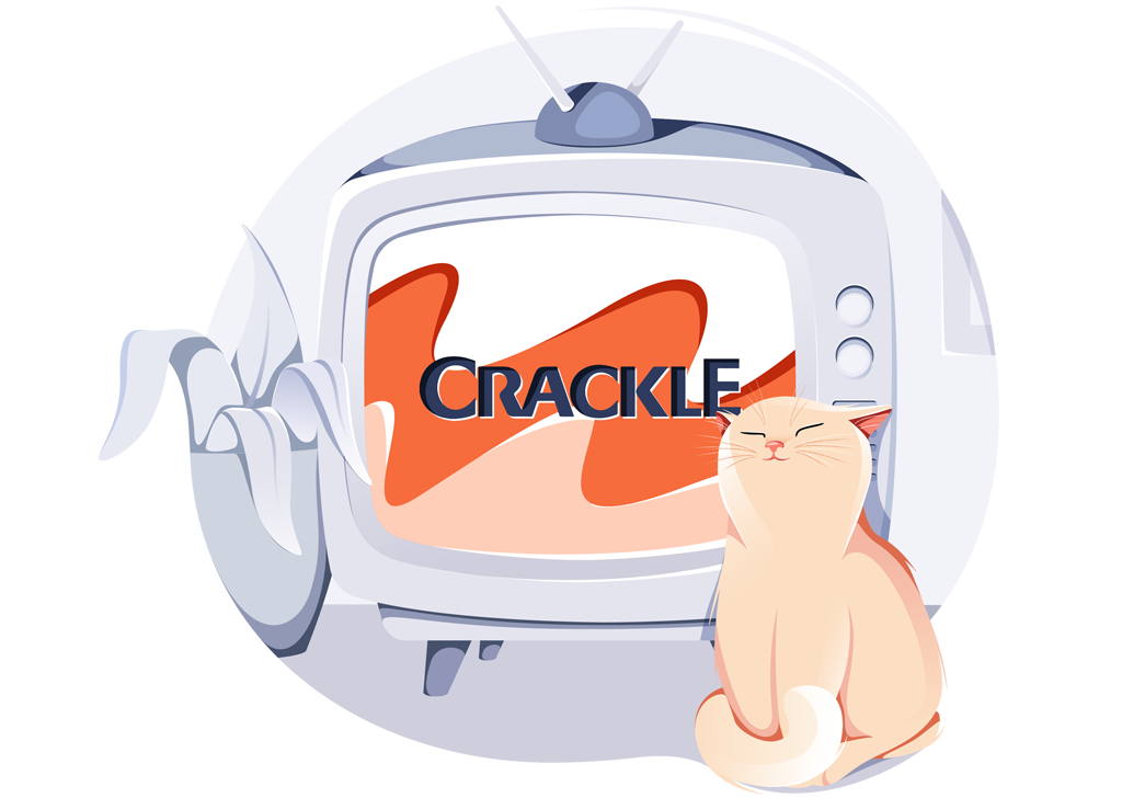 Crackle streamen in Nederland illustratie