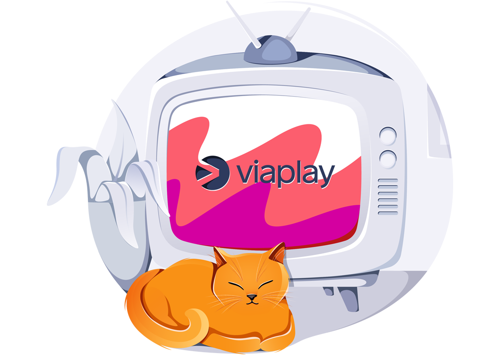 Viaplay streamen met VPN Nederland illustratie