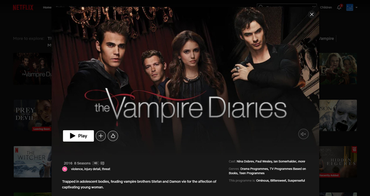 Vampire Diaries Streaming Gratuit The Vampire Diaries zijn weer op Netflix. Doe gewoon dit!