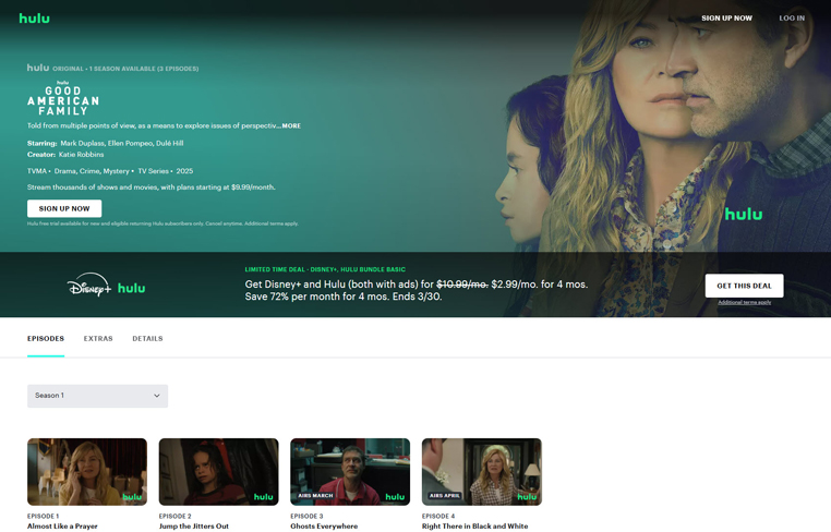 Good American Family streaming op Hulu